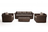 Комплект садовой мебели 4SIS Капучино (гиацинт) Цвет: коричневый