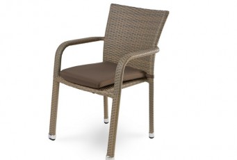 Плетеный стул Joygarden Rome светло-коричневый