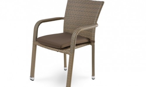 Плетеный стул Joygarden Rome светло-коричневый