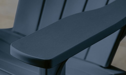 Кресло-качалка Keter Rocking Adirondack chair серый