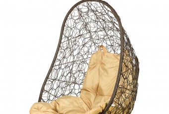 Подвесное кресло Bozollo Uovo Marrone ( без стойки)