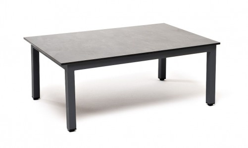 Журнальный столик 4SIS Канны из HPL 95х60х40 Цвет: серый графит RAL 7024, серый гранит