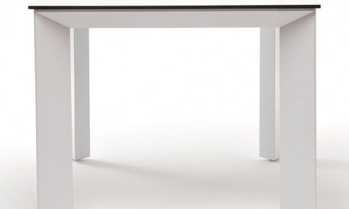 Обеденный стол 4SIS Венето 90 Цвет: белый, серый гранит