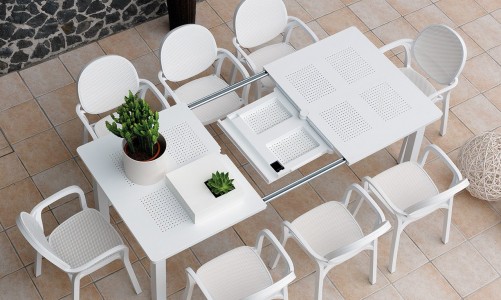 Стол раздвижной Nardi Levante Цвет: белый