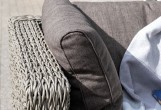 Угловой диван 4SIS Лунго (гиацинт) Цвет: серый