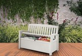 Скамья-сундук Keter Patio Bench белый