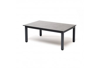 Журнальный столик 4SIS Канны из HPL 95х60х40 Цвет: серый графит RAL 7024, серый гранит