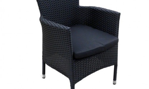 Кресло плетеное Joygarden Aroma черный