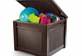 Стол-сундук Keter Cube rattan 208L