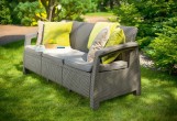 Диван Keter Corfu love seat max капучино