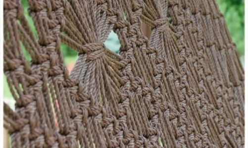 Подвесные плетеные качели Lite Seara