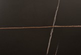 Стол 4SIS Сатурн интерьерный круглый из керамики Цвет: черный матовый