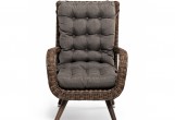 Кресло 4SIS Толедо с подушками Цвет: коричневый