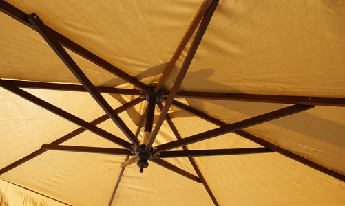 Большой зонт от солнца для дачи Garden Way SLHU002