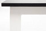Журнальный столик 4SIS Канны из HPL 95х60х40 Цвет: Серый гранит, белый