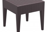 Столик плетеный Siesta Contract Miami Lounge для шезлонга GT 1009 Цвет: коричневый