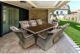 Комплект садовой мебели MOKKA San Marino Цвет: бронзовый