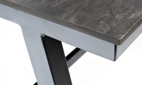 Барный стол 4SIS Рио H75 Цвет: темно-серый, серый гранит