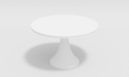 Обеденная зона Gardenini Voglie Round White Бежевый со стульями Voglie