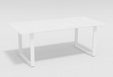 Обеденная зона Gardenini Voglie White 180 Антрацит со стульями Voglie Armrest