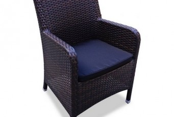 Плетеное кресло Joygarden Mykonos темно-коричневое УЦЕНКА