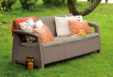 Диван Keter Corfu love seat max капучино