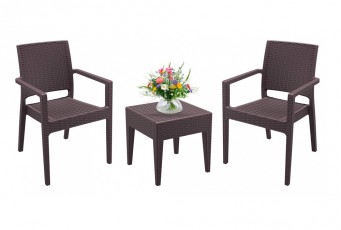 Комплект мебели Siesta Contract Miami Ibiza Цвет: коричневый