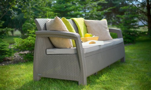 Диван Keter Corfu love seat max капучино