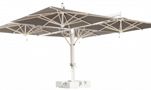 Зонт четырехкупольный для кафе Milano Poker 7070MPO