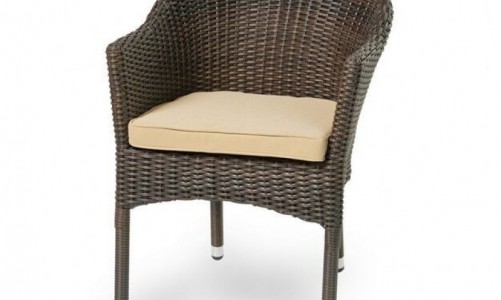 Кресло плетеное Joygarden Warsaw Цвет: темно-коричневый