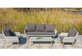 Комплект садовой мебели 4SIS Гранд Латте Цвет: соломенный