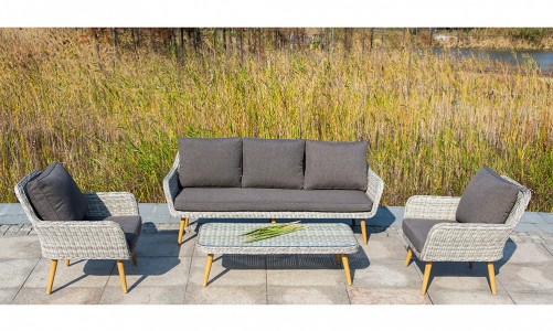 Комплект садовой мебели 4SIS Гранд Латте Цвет: соломенный