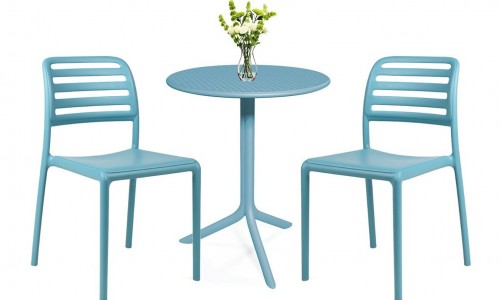 Комплект мебели Nardi Step Costa Bistrot Цвет: голубой