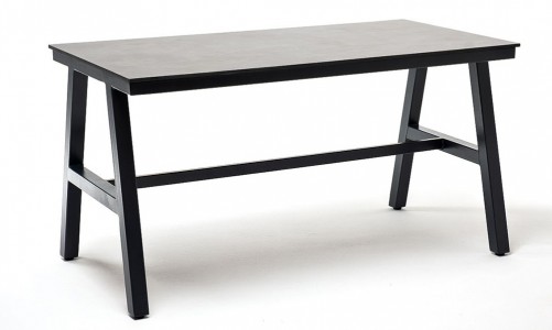 Барный стол 4SIS Рио H75 Цвет: темно-серый, серый гранит