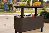 Столик-холодильник Keter Breeze Bar Large Cool Bar Цвет: виски коричневый