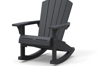 Кресло-качалка Keter Rocking Adirondack chair серый