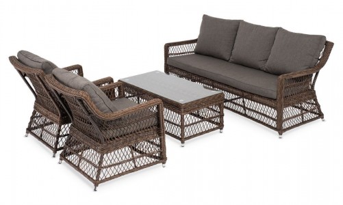 Комплект садовой мебели 4SIS Гранд Латте Цвет: коричневый