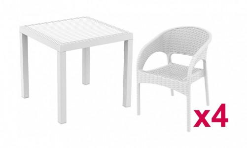 Комплект мебели Siesta Contract Orlando Panama Цвет: белый