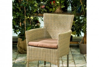 Кресло плетеное Joygarden Aroma светло-коричневый