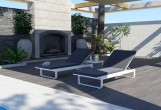 Шезлонг Ideal Patio Letto Цвет: белый, антрацит