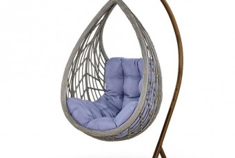 Подвесное кресло Cocoon Chair N886-W70 Light Grey