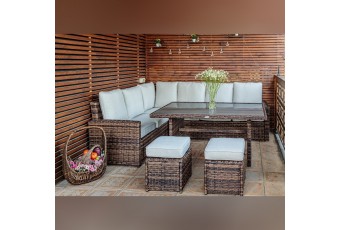 Комплект садовой мебели Lite Zorro коричневый