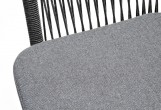 Обеденная группа 4SIS Венето 6-местная со стульями Марсель Цвет: серый гранит, темно-серый