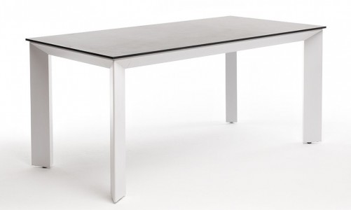 Обеденный стол 4SIS Венето 160 Цвет: серый гранит, белый