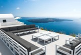 Кресло Siesta Contract Mykonos Цвет: белый, чёрный