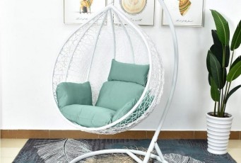 Подвесное кресло Cocoon Chair 168 L White