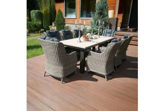 Комплект садовой мебели Lite Parkland + Bergamo 8 кресел