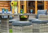Комплект садовой мебели Lite Zoya серый