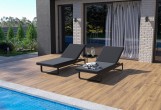 Шезлонг Ideal Patio Letto Цвет: карбон, антрацит