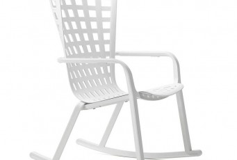 Кресло-качалка Nardi Folio Цвет: белый